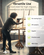 Fixpoint Bitssats, 113 delar bitsats för sladdlösa skruvmejslar och spärrnycklar