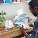 LogiLink USB-fläkt Ø15,24 cm Vit