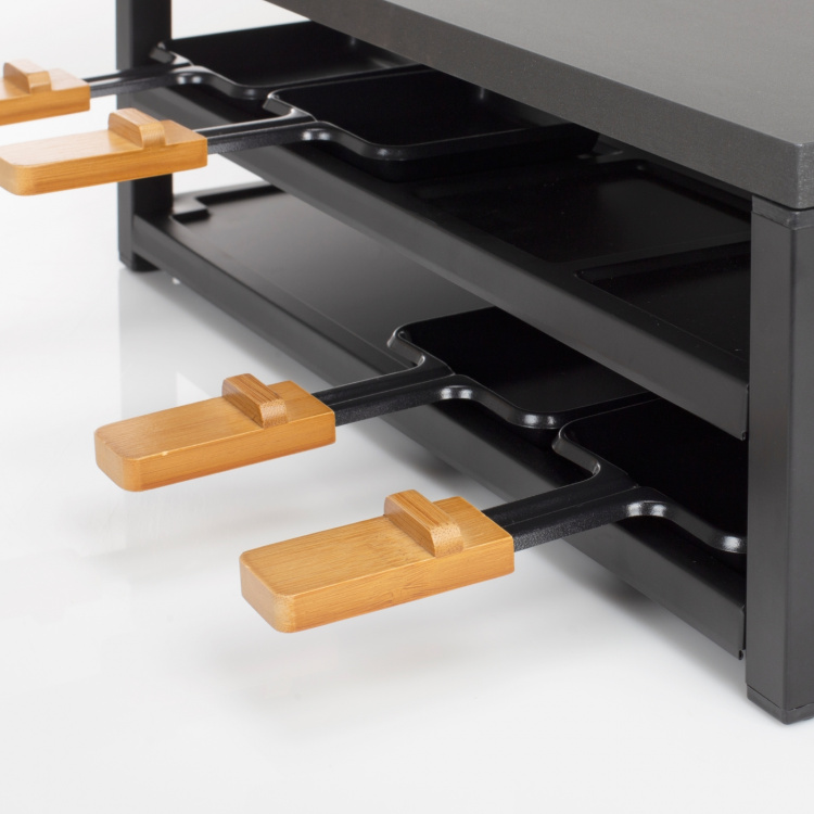 Princess Raclette 162655 Black Steel Raclette för 8pers Princess Raclette 162655 Black Steel Raclette för 8pers