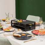 Princess Raclette 162655 Black Steel Raclette för 8pers Princess Raclette 162655 Black Steel Raclette för 8pers