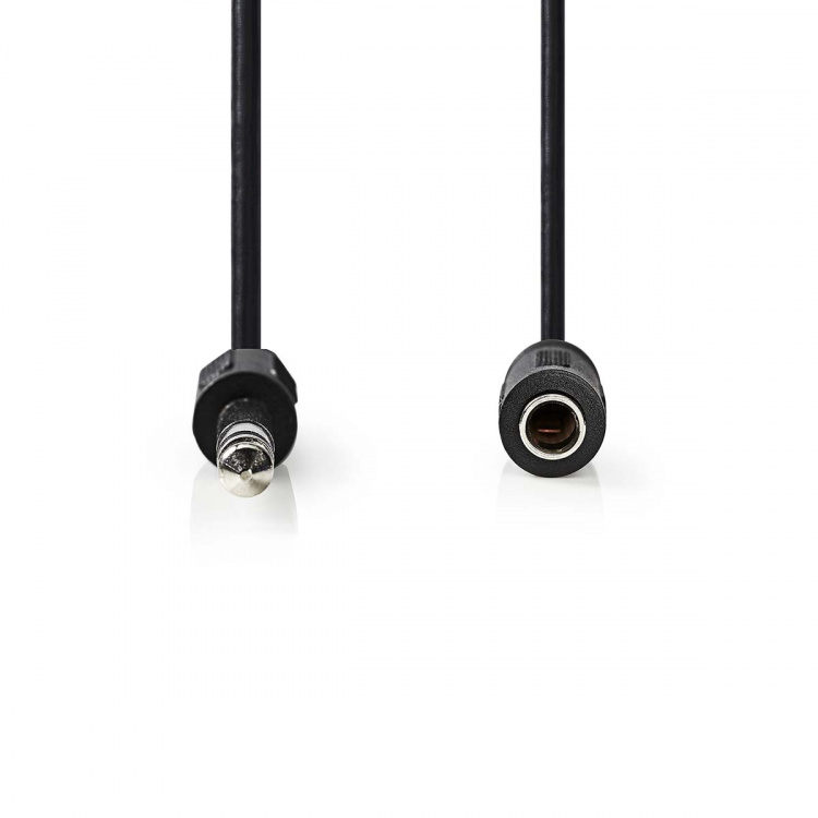 Nedis Stereo Audio kabel | 6.35 mm Hanstik | 6.35 mm Hunstik | Nikkelplateret | 5.00 m | Runde | Label