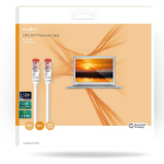 Nedis Kat 6 kabel | RJ45 Han | RJ45 Han | S/FTP | 20.0 m | Indendørs | Runde | LSZH | Hvid | Box