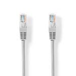 Nedis CAT5e netværkskabel | U/UTP | RJ45 Han | RJ45 Han | 15.0 m | Runde | PVC | Grå | Label