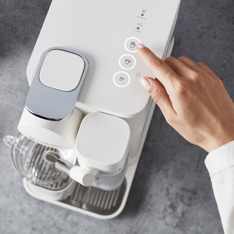 DeLonghi Nespresso Lattissima One Evo Kapselmaskin, Vit DeLonghi Nespresso Lattissima One Evo Kapselmaskin, Vit