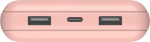 Belkin Power Bank 20K -varavirtalähde, 20 000 mAh, vaaleanpunainen