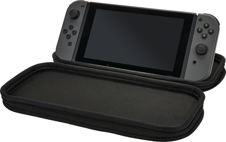 PowerA Slim Case Charcoal beskyttelsesetui, Nintendo Switch