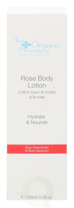 The Organic Pharmacy Rose Body Lotion 100 ml Aloe, Shea Butter & Rose Geranium
