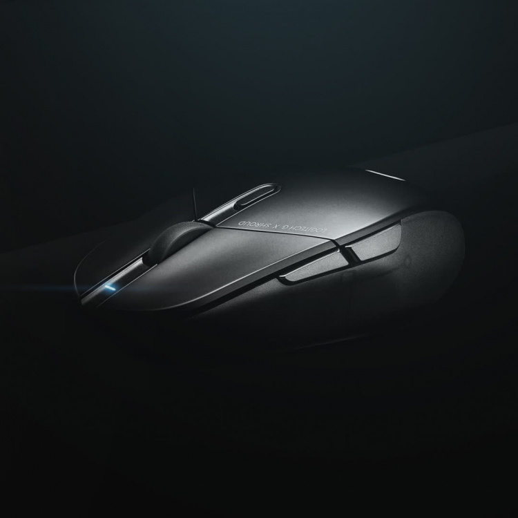 Logitech G303 Shroud Edition Wireless Gaming Mouse, Black