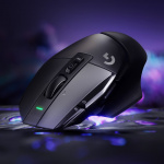 Logitech G502 X LIGHTSPEED trådløs gamingmus, sort/kerne