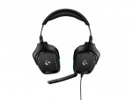 Logitech G432 Gaming Headset Leatherette, Black