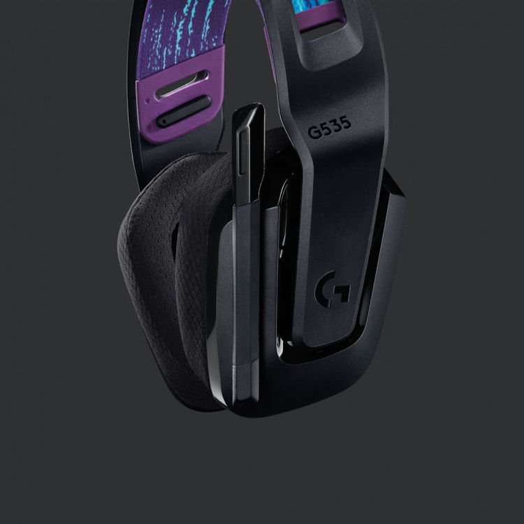Logitech G535 LIGHTSPEED Wireless Gaming Headset, Black