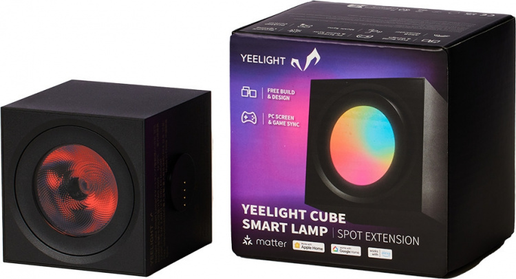 Yeelight Cube Smart Lamp-förlängningspaket, Spot