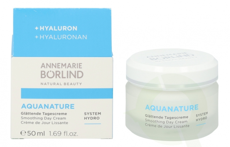 Annemarie Borlind Aquanature Smoothing Day Cream Jar 50 ml