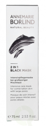 Annemarie Borlind 2 In 1 Black Mask 75 ml