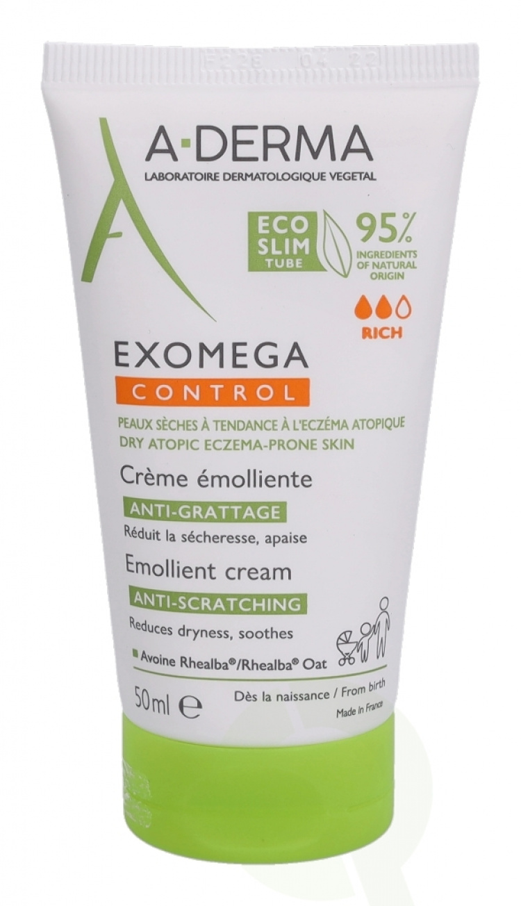 A-Derma Exomega Control Emollient Cream 50 ml