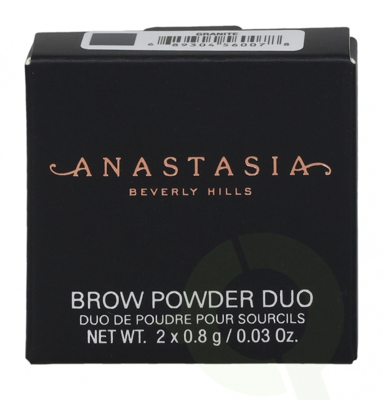 Anastasia Beverly Hills Brow Powder Duo 1.6 gr Granite - 2 x 0,8gr