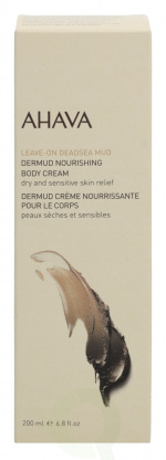 Ahava Deadsea Mud Dermud Nourishing Body Cream 200 ml Dry And Sensitive Skin Relief
