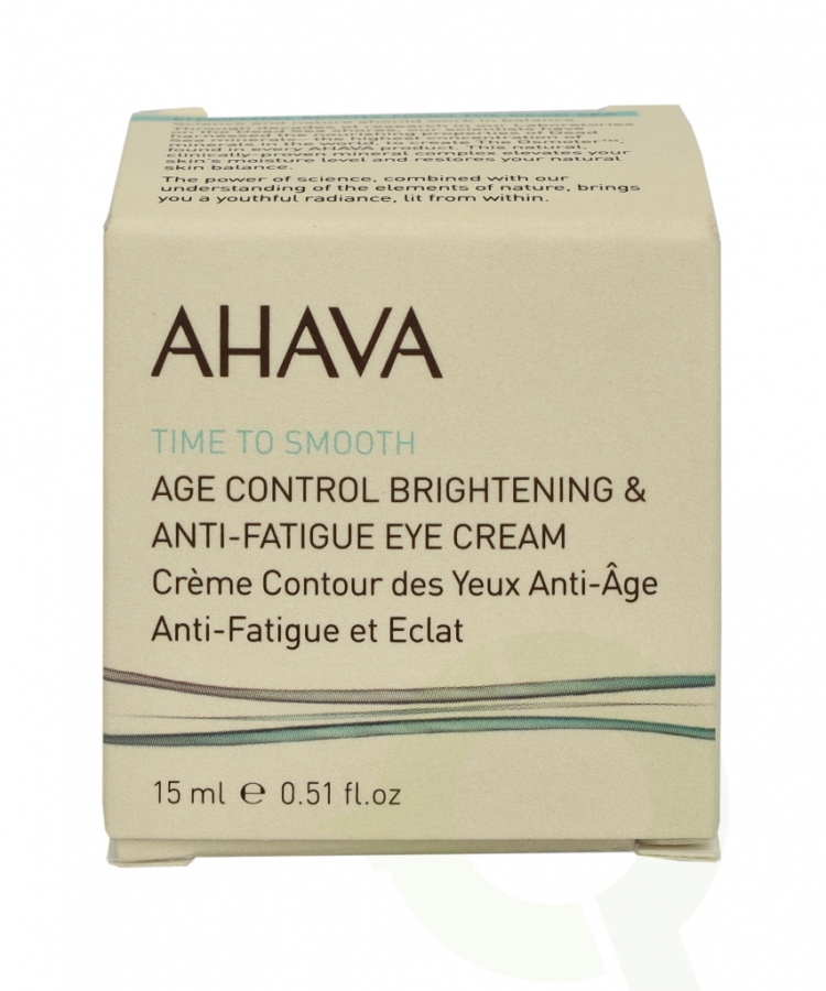 Ahava T.T.S. Age Control Bright. & Anti-Fatigue Eye Cream 15 ml