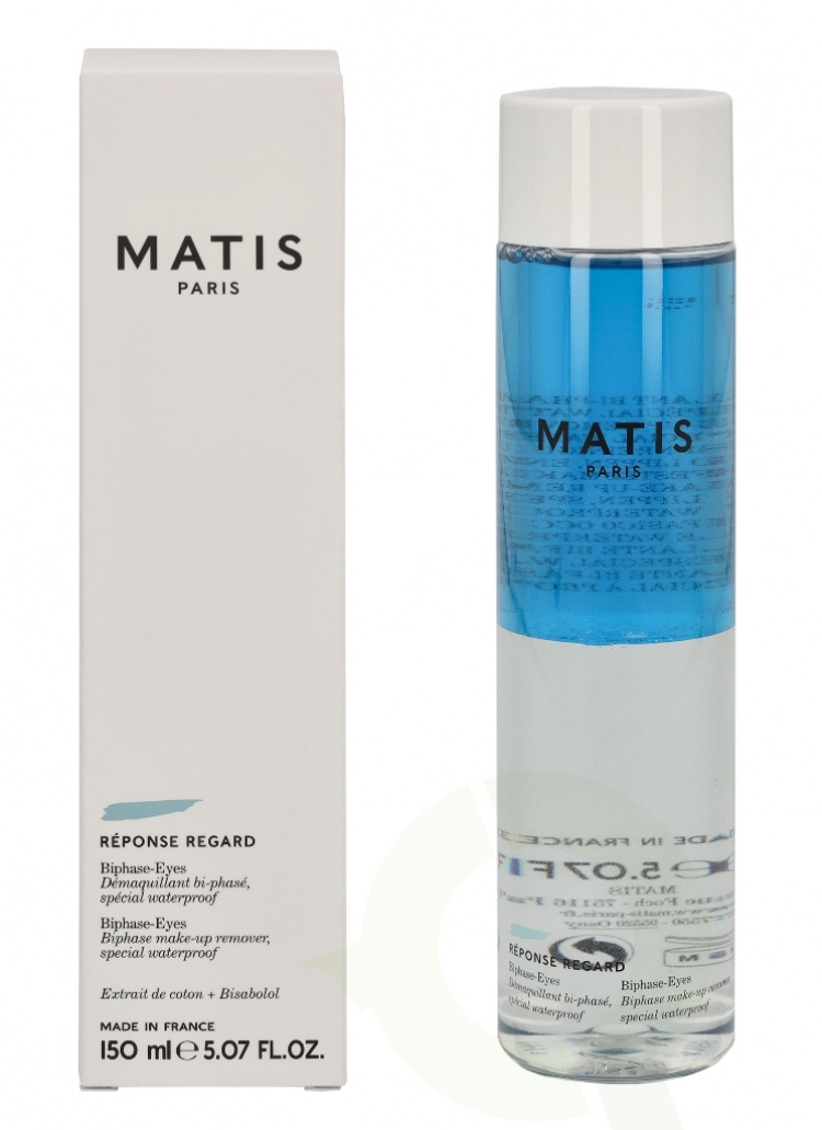 Matis Response Regard Biphase-Eyes Make-Up Remover 150 ml Special Waterproof