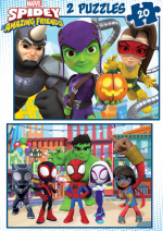 Educa Spidey & His Amazing Friends-pussel, 2x20 bitar