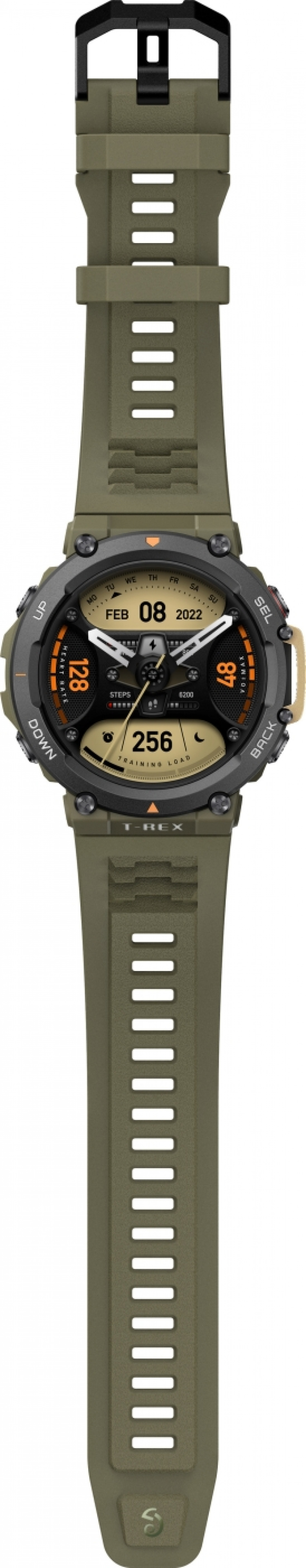 Amazfit T-Rex 2 Smartwatch, Wild Green