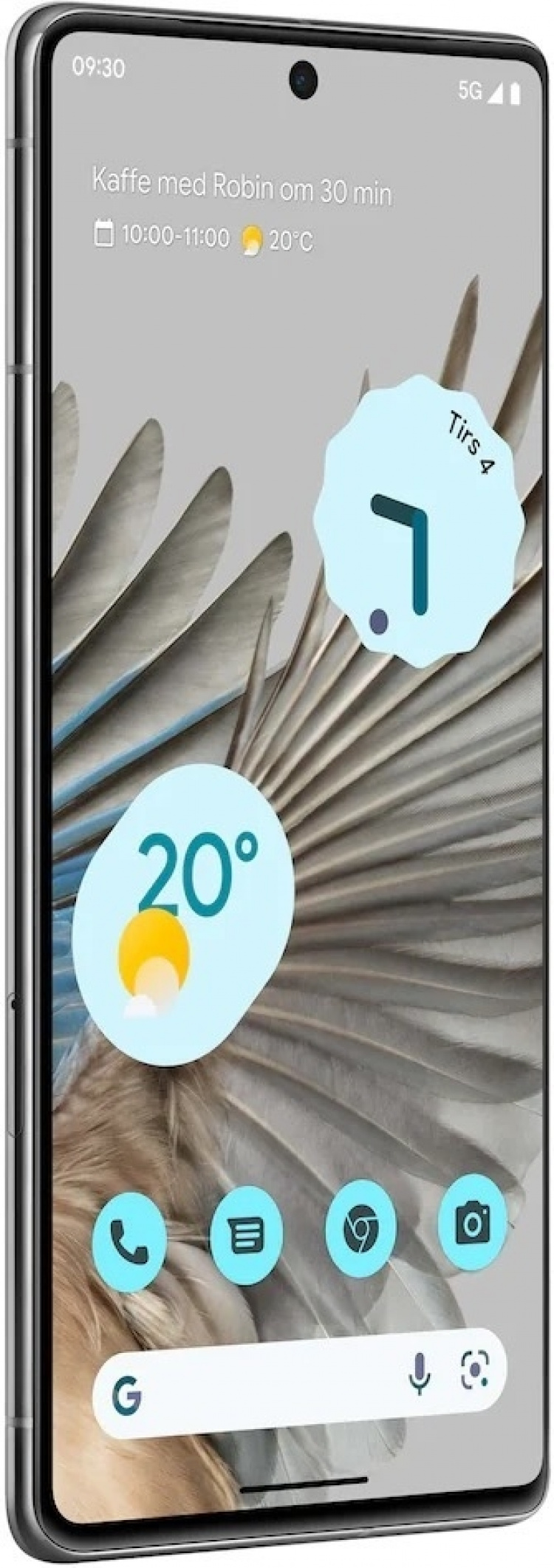 Google Pixel 7 Pro 5G -puhelin, 128/12 Gt, Snow