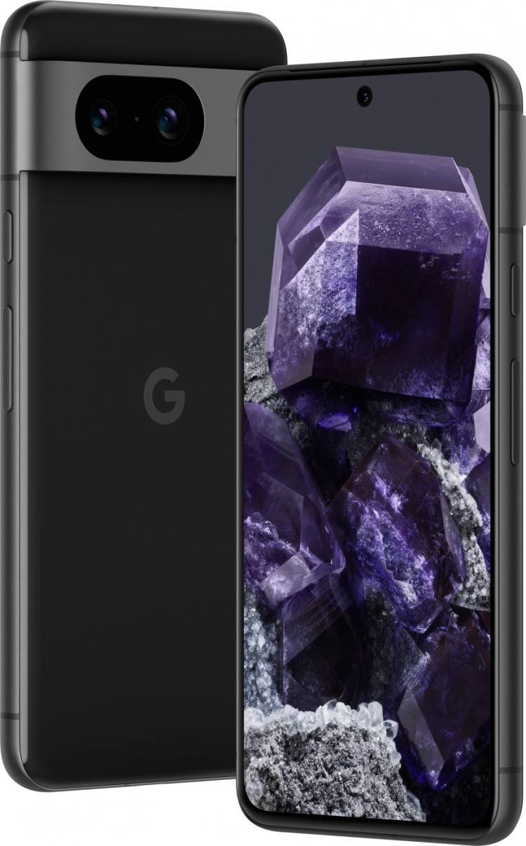 Google Pixel 8 5G -puhelin, 128/8 Gt, Obsidian