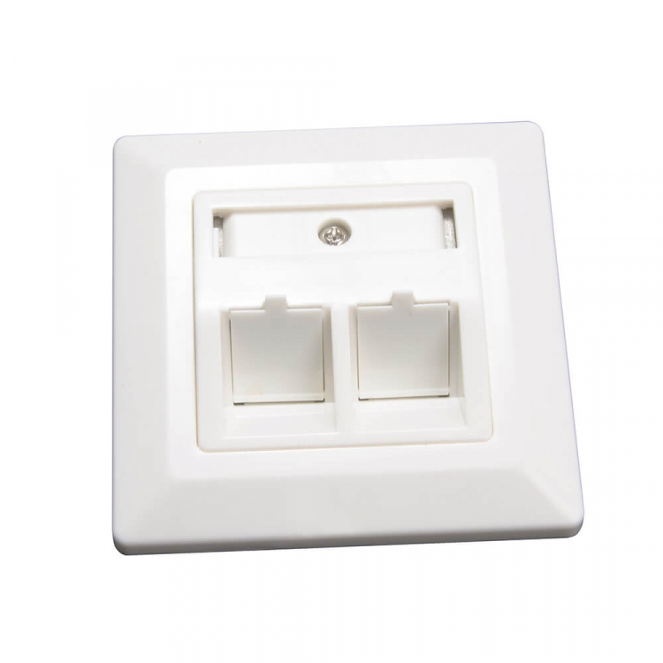 Triax Vægudtag Keystone CAT6 Vinkel