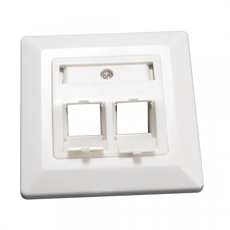 Triax Vægudtag Keystone CAT6 Vinkel