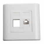 Triax Vægudtag Keystone CAT6 Lige