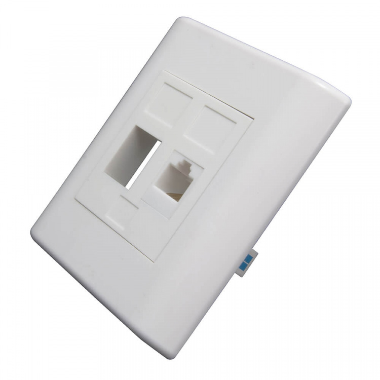 Triax Vægudtag Keystone CAT6 Lige