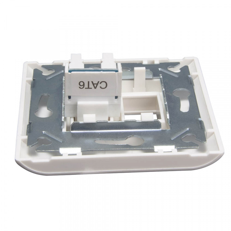 Triax Vægudtag Keystone CAT6 Lige