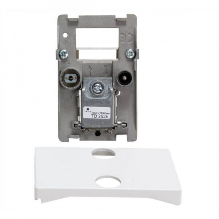 Triax Vægudtag FM/TV TD 263E Hvid