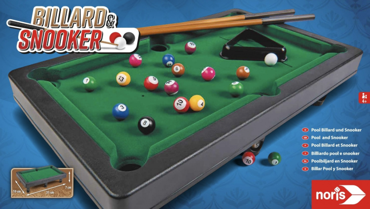 Noris Pool Billard & Snooker minibiljard