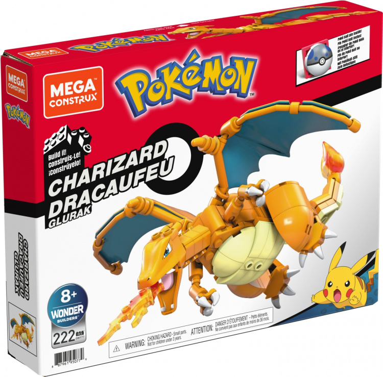 Mega Pokemon Charizard - Byggsats