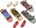 Hot Wheels Skate Fingerboard & Shoe - finger skateboard, 4 pcs.