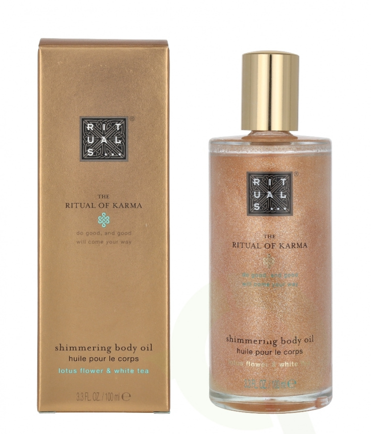 Rituals Karma Shimmering Body Oil 100 ml Lotus Flower & White Tea
