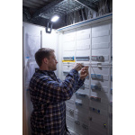 Brennenstuhl Klembar LED-arbejdslampe 1050 MA (batteri LED-arbejdslampe 10W, 950lm, IP65, 12 timers brændetid, udviklet i Tyskland) Brennenstuhl Klembar LED-arbejdslampe 1050 MA (batteri LED-arbejdslampe 10W, 950lm, IP65, 12 timers brændetid, udviklet i Tyskland)