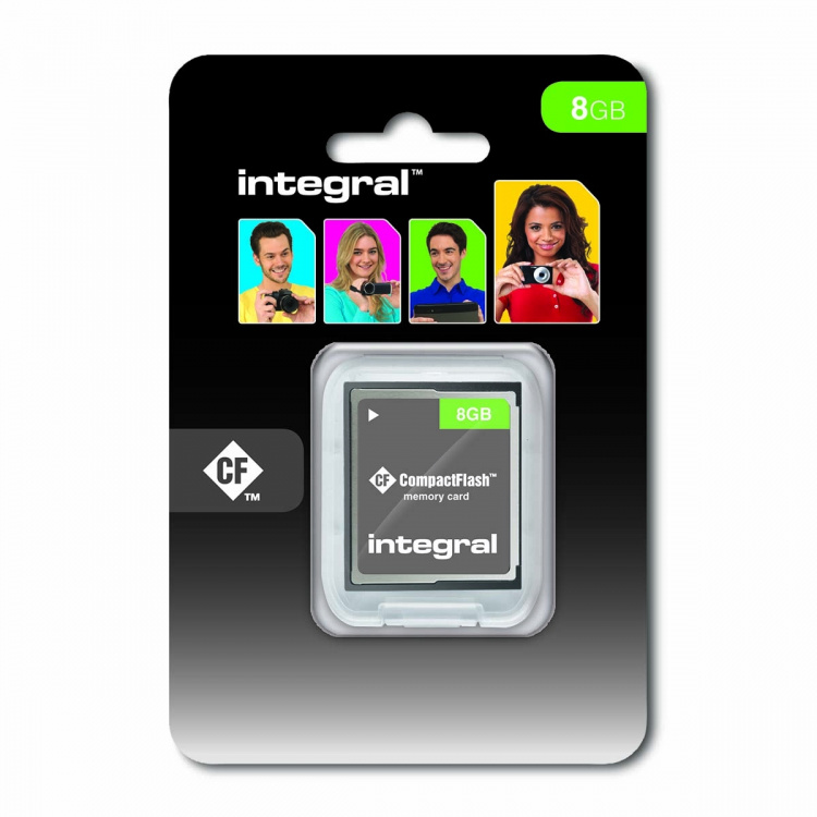 Integral CF (Compact Flash) Hukommelseskort 8 GB