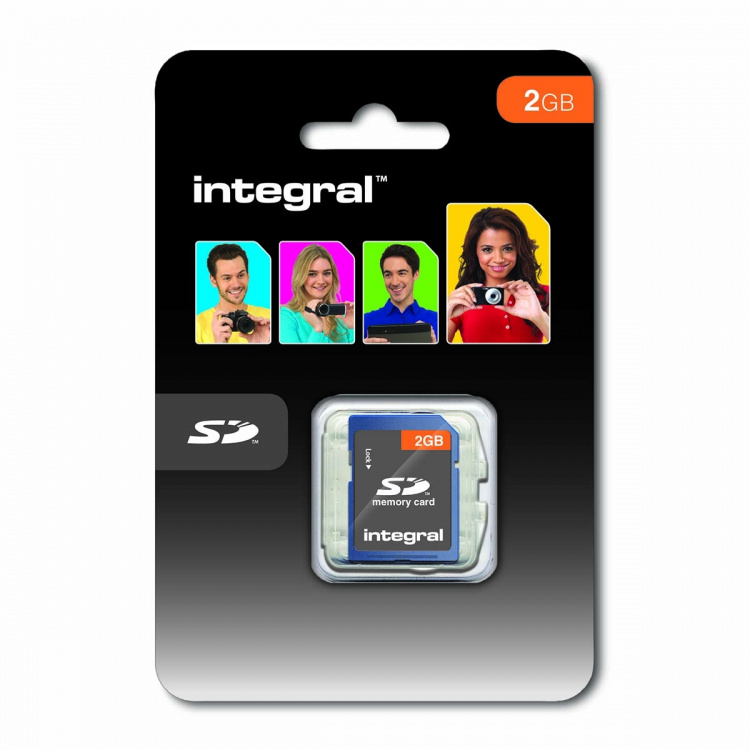 Integral SD (Secure Digital) Hukommelseskort 4 2 GB