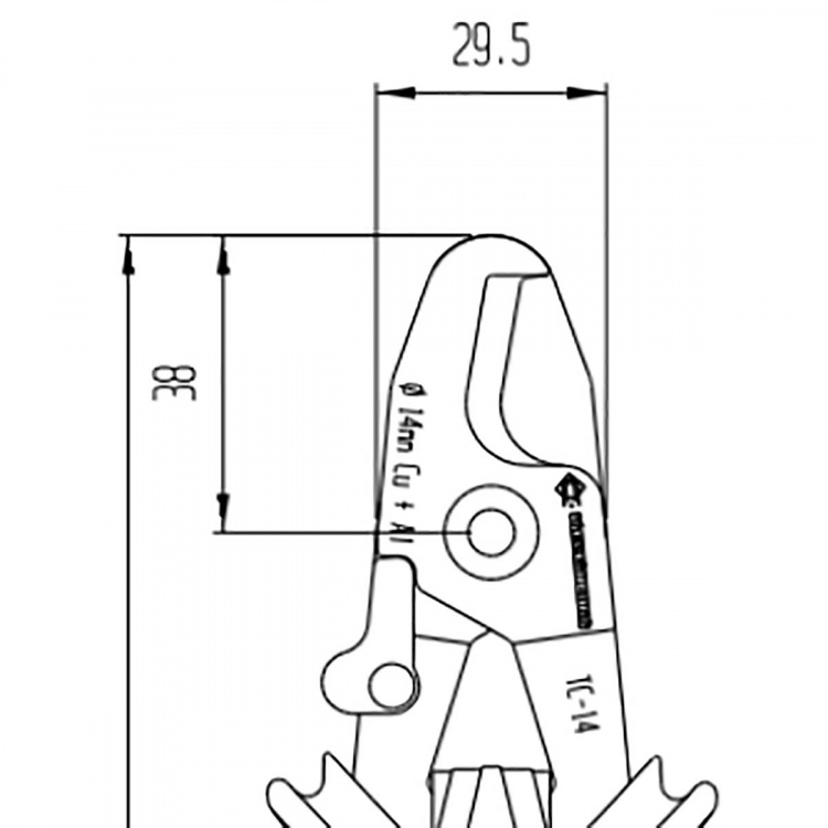 Piergiacomi Manuel kabelskærer