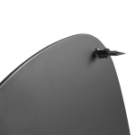 Nedis Speaker Mount | Kompatibel med: Sonos® One SL™ / Sonos® One™ / Sonos® PLAY:1™ | Stand | 10 kg | Fast | Metal / Træ | Brun / Sort