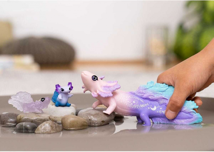 Schleich Bayala 42628 Axolotl upptäckarsats