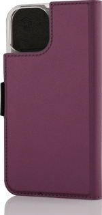 Wave BookCase - skyddsfodral, MagSafe-kompatibelt, iPhone 15, smoky sangria