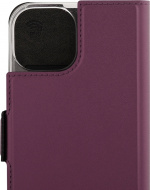 Wave BookCase - skyddsfodral, MagSafe-kompatibelt, iPhone 15, smoky sangria