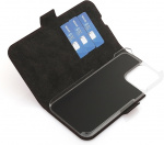 Wave BookCase -skyddshölje, MagSafe-kompatibel, iPhone 15 Pro Max, rökig sangria