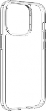 Wave Premium Case silikonfodral, iPhone 15 Pro Max, genomskinlig