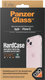 PanzerGlass HardCase with D3O -skyddsfodral, iPhone 15  PanzerGlass HardCase with D3O -skyddsfodral, iPhone 15