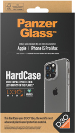 PanzerGlass HardCase med D3O-skyddshölje, iPhone 15 Pro Max