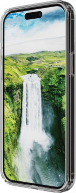 dbramante Iceland Ultra D3O MagSafe -skyddsfodral, iPhone 15 Plus, genomskinlig.